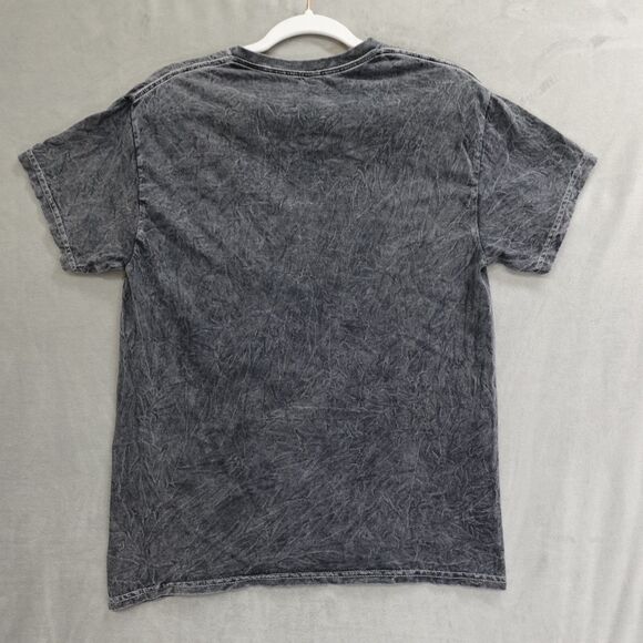 Nirvana Shirt Medium Stone Washed Gray Band Yellow Smiley Face Logo Concert - Picture 2 of 7